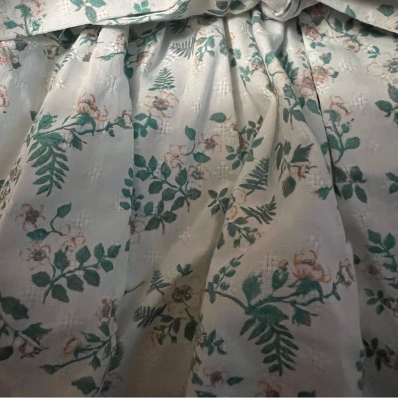 Cotton Flower Print Cottage EdgeHill Collection 6 months girl dress - Picture 8 of 9